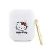 Hello Kitty Silicone 3D Kitty Head - Hülle für AirPods 1/2 gen (weiß)