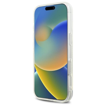 Karl Lagerfeld IML strasszos Karl Head - tok iPhone 16 Pro Max készülékhez (átlátszó)