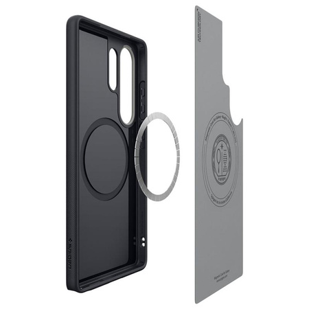 Spigen Nano Pop Mag MagSafe - Case for Samsung Galaxy S25 Ultra (Black Sesame)