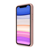 Guess Saffiano 4G Circle Logo - Etui iPhone 11 (różowy)