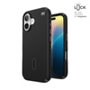 Speck Presidio2 Pro ClickLock & MagSafe - iPhone 16 Case (Black / Slate Grey / White)