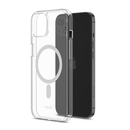 Moshi Arx Clear Slim Hardshell Case - iPhone 13 MagSafe Case (Crystal Clear)
