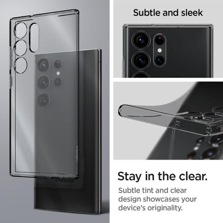 Spigen Liquid Crystal - pouzdro pro Samsung Galaxy S23 Ultra (Space Crystal)