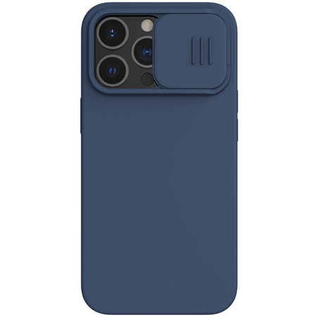 Nillkin CamShield Silky - Apple iPhone 13 Pro tok kamerafedéllel (éjkék)