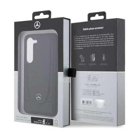 Mercedes Leder Urban Line - Samsung Galaxy S23 FE Tasche (schwarz)