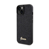 Guess Disco Metal Script - Etui iPhone 14 (czarny)
