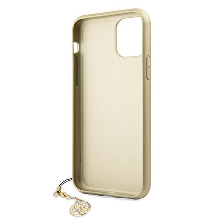 Guess 4G Charms Collection - iPhone 11 Case (brown)