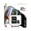 Kingston Canvas Select Plus MicroSDXC - Karta pamięci 64 GB A1 Class UHS-I U1 V10 100 MB/s z adapterem