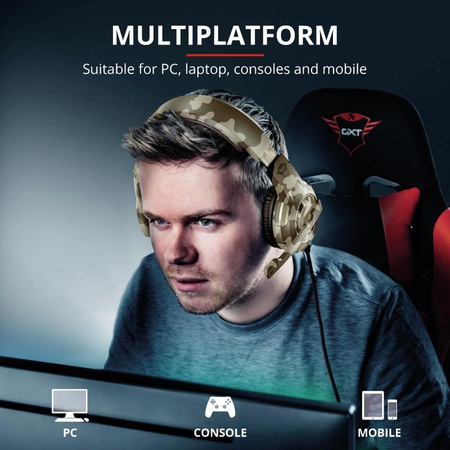 Trust GXT 310D Radius - Headphones for gamers