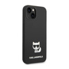 Karl Lagerfeld Choupette Body - Hülle für iPhone 14 Plus (Schwarz)