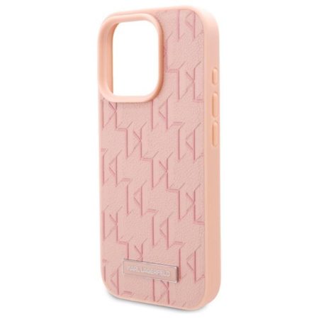 Karl Lagerfeld Hot Stamp MagSafe - iPhone 16 Pro Max tok (rózsaszín)