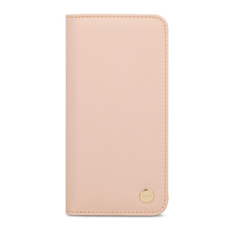 Moshi Overture - 3-in-1 case with flip cover for iPhone 13 Pro Max (anti-bacterial NanoShield™) (Luna Pink)