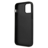 Guess 4G Printed Stripe - Coque iPhone 12 / iPhone 12 Pro (gris)