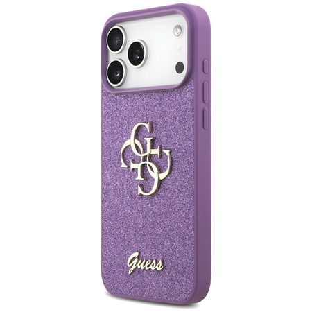Guess Fixed Glitter Big 4G - Case iPhone 17 Pro Max (lilac)