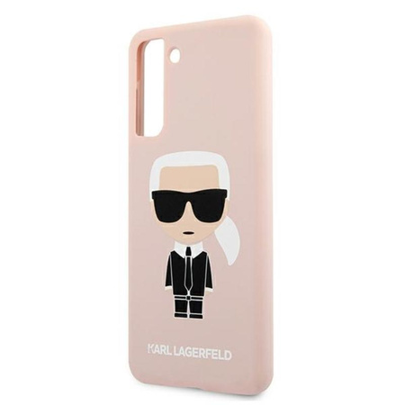 Karl Lagerfeld Fullbody Silikon Iconic - Samsung Galaxy S21 Fall (Rosa)