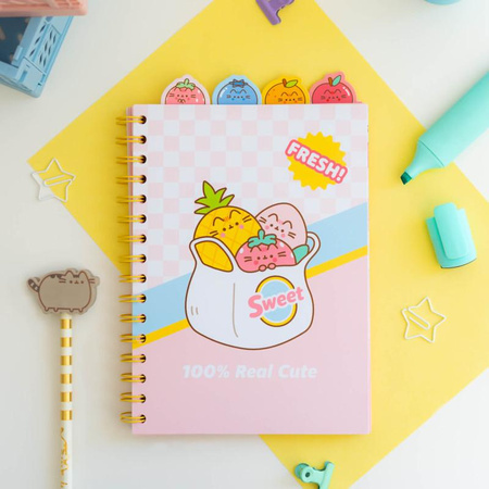 Pusheen - Quaderno A5 / Quaderno della collezione Fruits