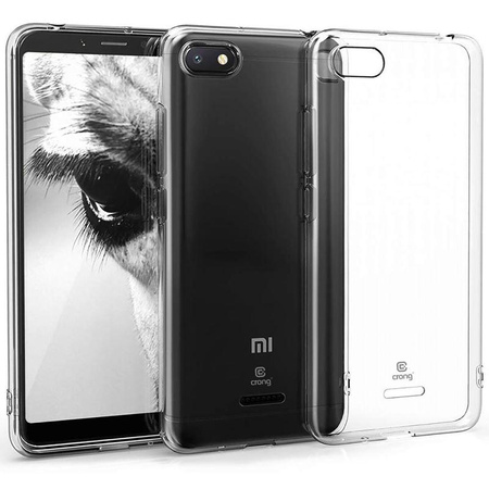 Crong Crystal Slim Cover - Protective Case for Xiaomi Redmi 6A (clear)