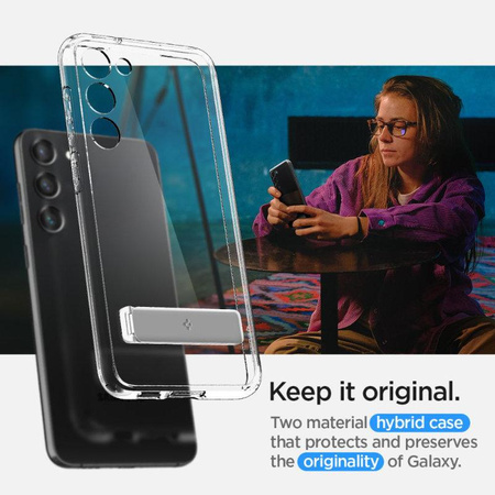Spigen Ultra Hybrid "S" - tok Samsung Galaxy S23 (átlátszó)