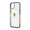 Ferrari Outline Magsafe - Case for iPhone 14 (Transparent)