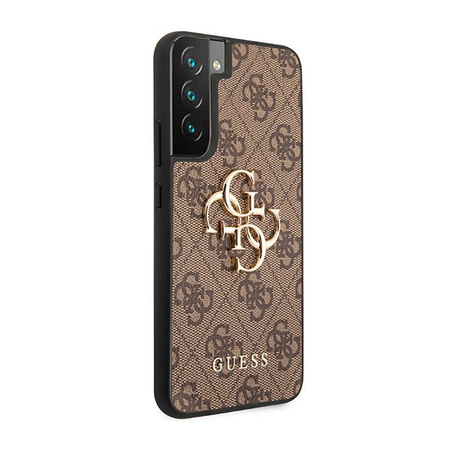Guess 4G Big Metal Logo - Samsung Galaxy S23+ Case (brown)