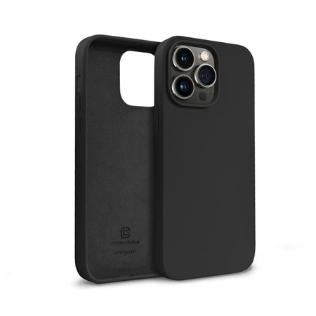 Crong Color Cover - pouzdro pro iPhone 14 Pro Max (černé)