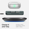 Spigen Tough Armor Pro - tok Samsung Galaxy Z Flip 5 (Abyss zöld)