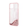 Karl Lagerfeld Liquid Glitter Big Logo Case - pouzdro pro iPhone 14 (růžové)