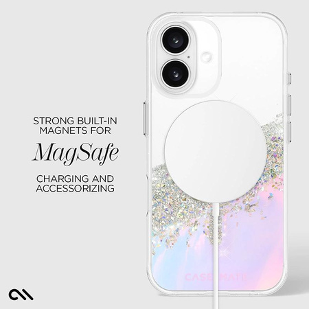 Case-Mate Karat Soap Bubble MagSafe – Etui do iPhone 16 Pro Max