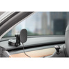 Moshi SnapTo Universal Car Mount with Wireless Charging- Magnetic Car Mount with Wireless Charging (Black)