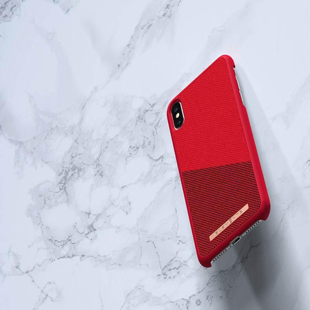 Nordic Elements Saeson Freja - Material Case for iPhone Xs Max (Red)