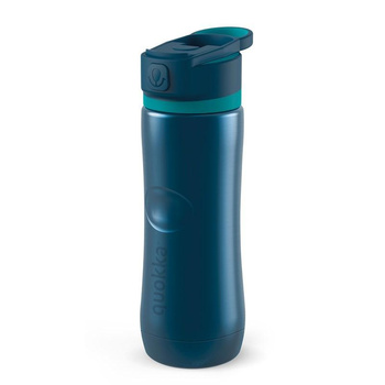 Quokka Spring - Butelka bidon termiczny ze stali nierdzewnej z systemem szybkiego otwierania 600 ml (Azurite)