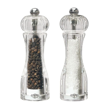 Küchenprofi Toronto - Pepper and salt grinder with ceramic grinding mechanism 14x4,5 cm 2 pcs.