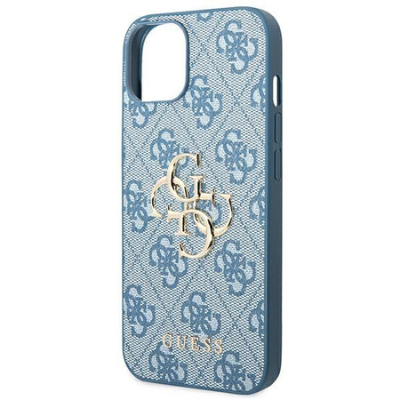 Guess 4G Big Metal Logo - iPhone 14 Case (blue)