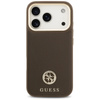 Guess Grained Strass Logo MagSafe - Case iPhone 17 Pro (brown)