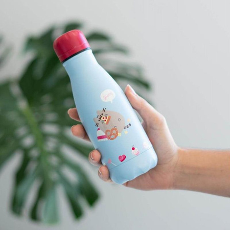 Pusheen - Bouteille thermique en acier inoxydable de la collection Purrfect Love 260ml