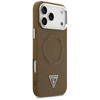 Guess Triangle Logo MagSafe - Case iPhone 17 Pro (Brown)