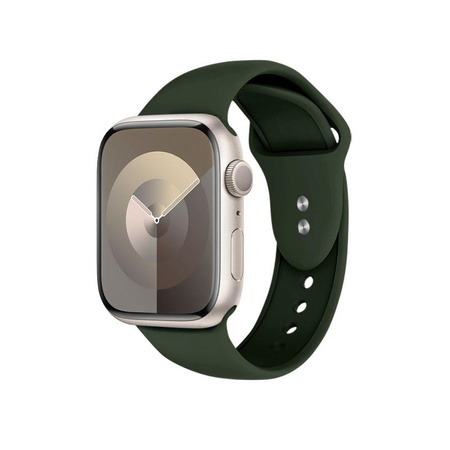 Crong Liquid - Bracelet pour Apple Watch 38/40/41/42 mm (vert)