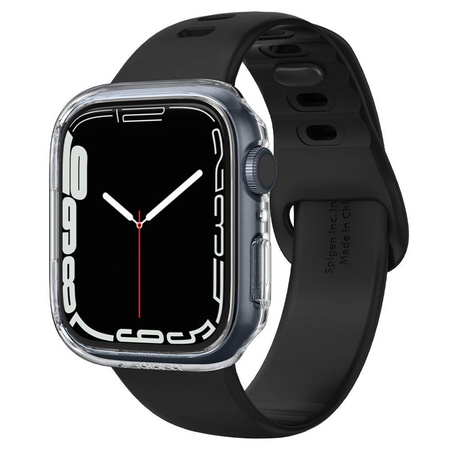 Spigen Thin Fit - Étui pour Apple Watch 8 / Watch 7 45 mm (transparent)