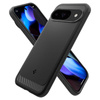 Spigen Rugged Armor - Gehäuse für Google Pixel 9 / 9 Pro (Schwarz matt)