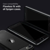 Spigen Alm Glass FC - Tvrzené sklo pro iPhone SE (2022 / 2020) / 8 / 7 (černý rámeček)