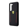 Ferrari Carbon Contrast Edges - Etui Samsung Galaxy S23+ (noir)