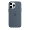 Apple Silicone Case - Silicone Case with MagSafe for iPhone 14 Pro Max (storm blue)