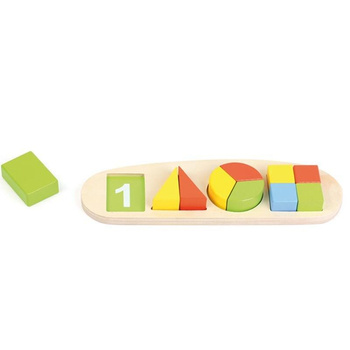 TOP BRIGHT - Puzzle en bois pour apprendre les formes