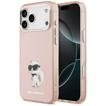ETUI DO IPHONE 17 PRO MAX do MAGSAFE KARL LAGERFELD ORYGINALNE RÓŻOWE MODNE