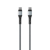 Energizer Ultimate - propojovací kabel USB-C na USB-C 2 m (stříbrný)