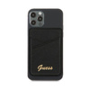 Guess pénztárca Card Slot MagSafe Saffiano - Mágneses pénztárca (fekete)