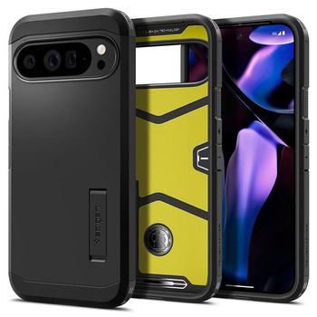 Spigen Tough Armor - Étui pour Google Pixel 9 Pro XL (Noir)