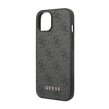 Guess 4G Metal Gold Logo - iPhone 14 Plus Case (grey)