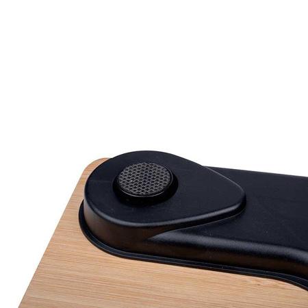 Grundig - Koupelnová váha z přírodního bambusu 180 kg