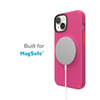 Speck CandyShell Pro + MagSafe - Etui iPhone 14 Plus z powłoką MICROBAN (Digital Pink / Energy Red)